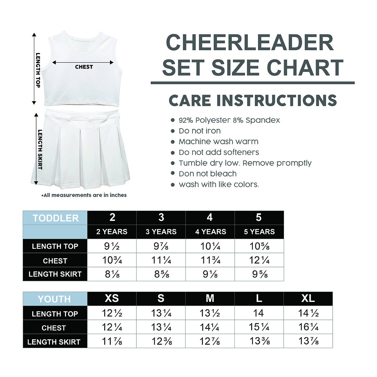 Navy & Red Sleeveless Cheerleader Set