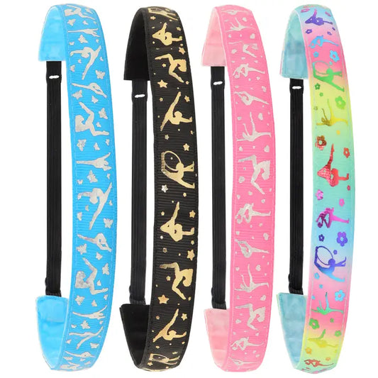 Adjustable No Slip Gymnastics Headbands