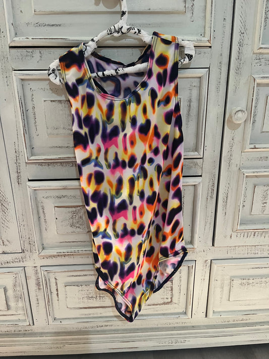 Balera Colorful Print Gymnastics Leotard