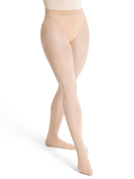 Ultra Soft Self Knit Waistband Transition Tights