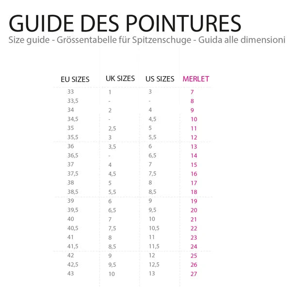 Eurotard Merlet Belle Pointe Shoe