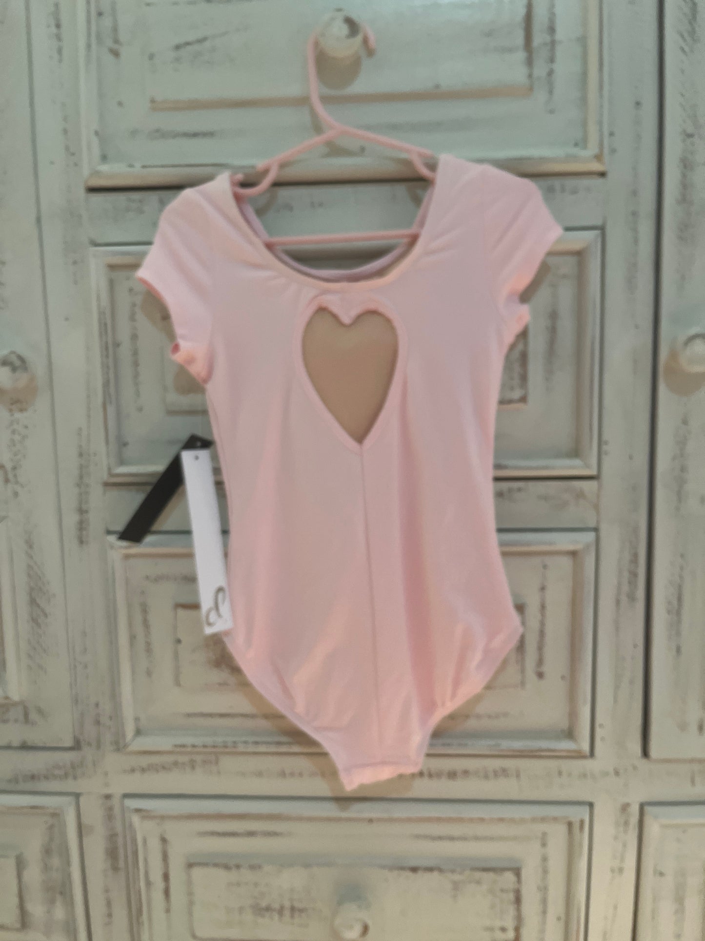 Danz N Motion Heart Back Leotard