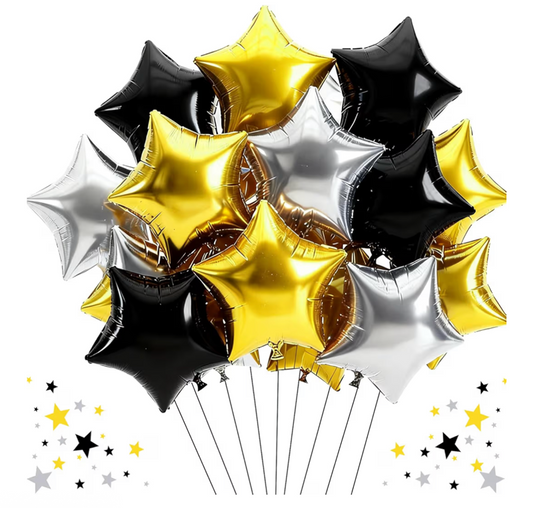 Foil Star Balloons