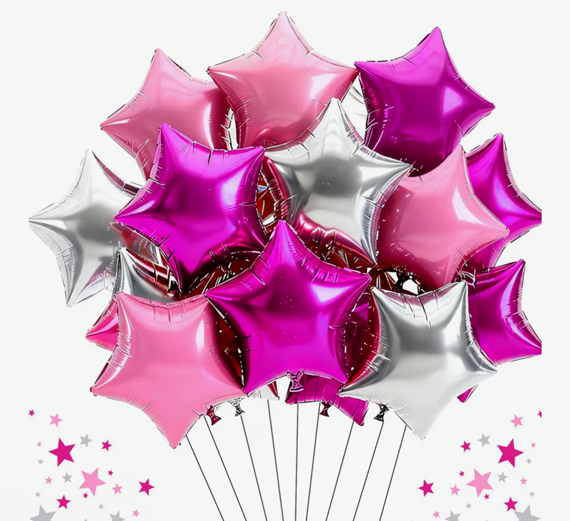 Foil Star Balloons