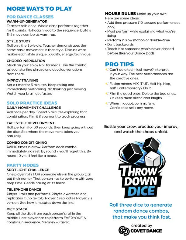 Throw Down Dice