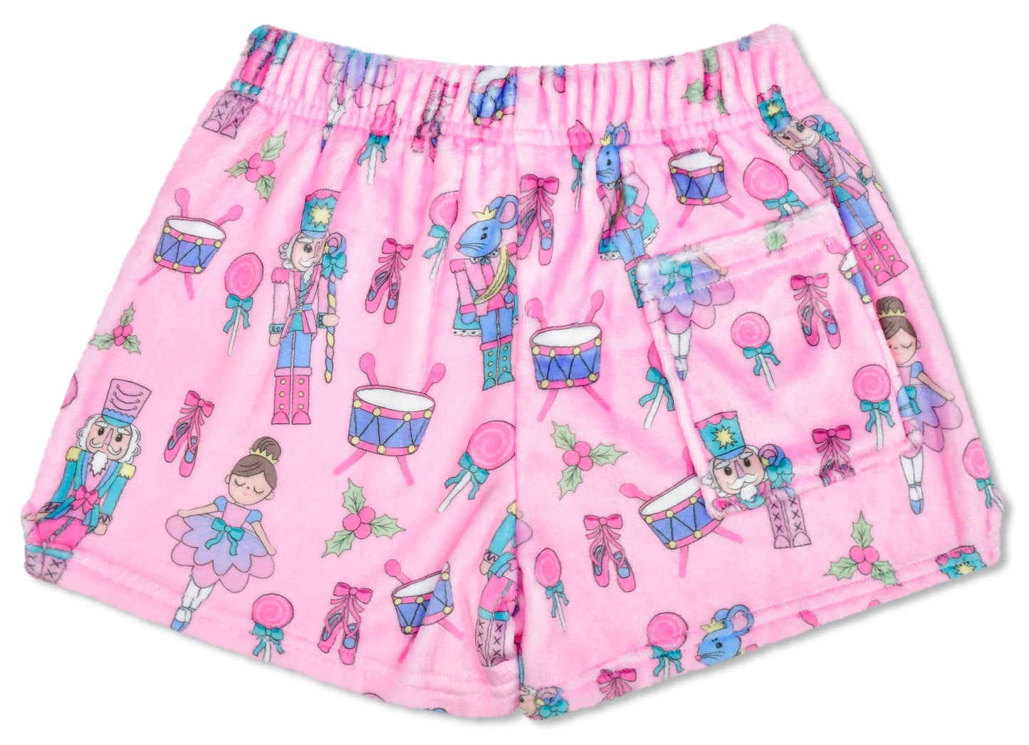 Nutcracker Waltz Plush Shorts (X-Small -(4-6))