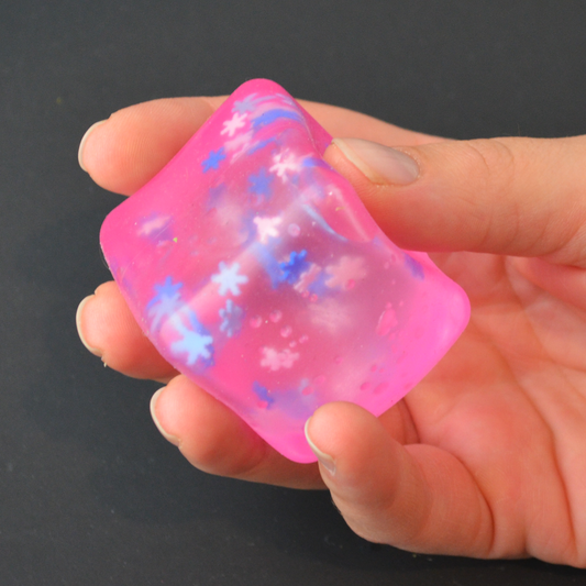 Snowflake Sugar Stress Cubes