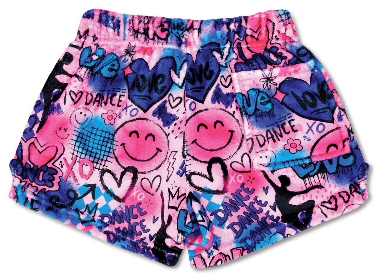 Corey Paige Dance Plush Shorts-L