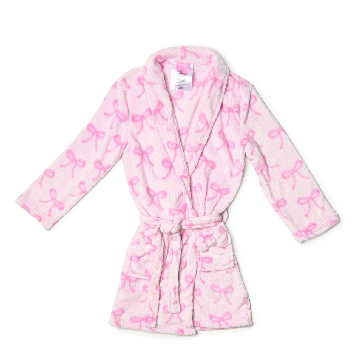 Fleece Leopard Printed Cozy Bathrobe