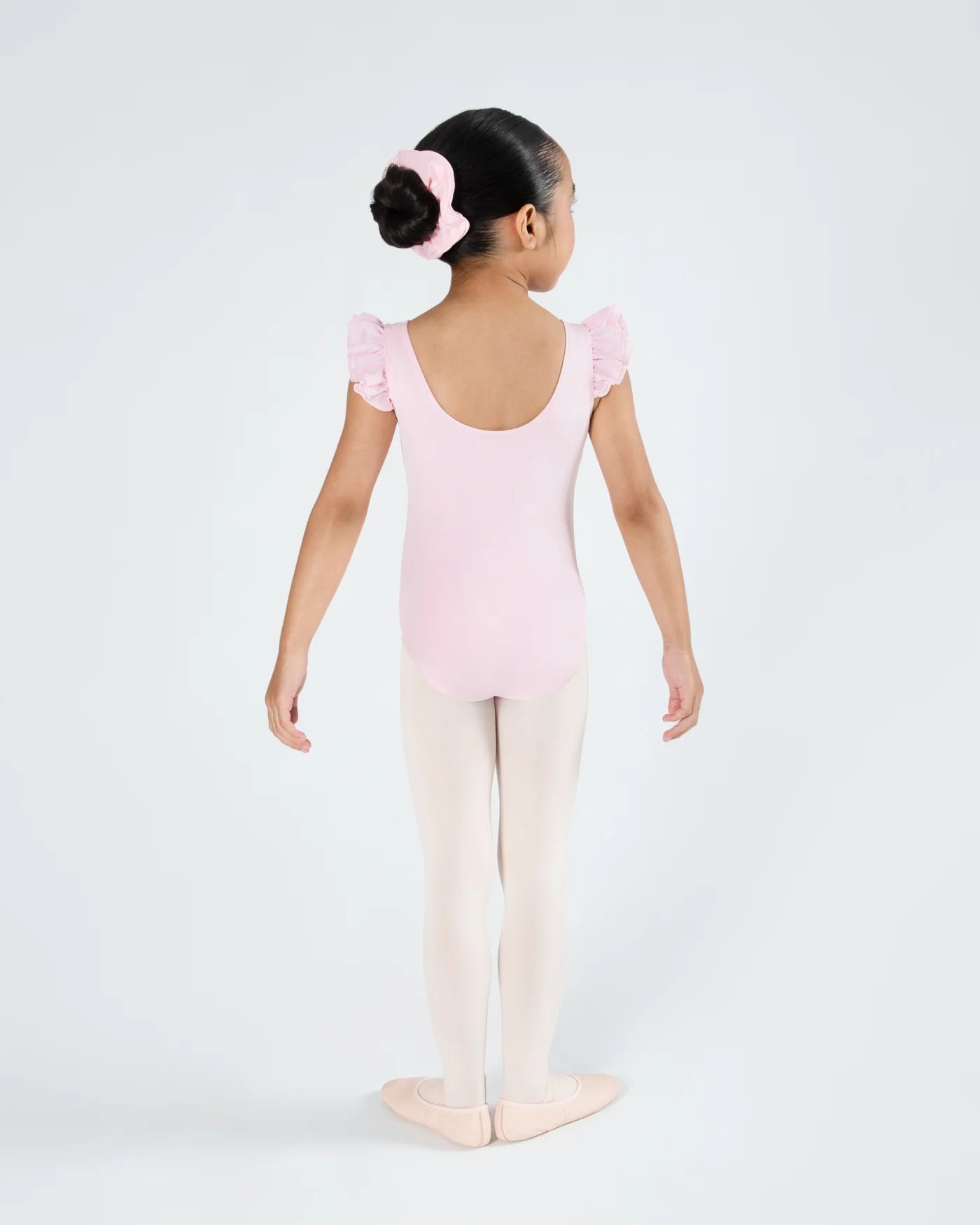 Energetiks Emery Frill Sleeve Leotard - Candy Pink - Child