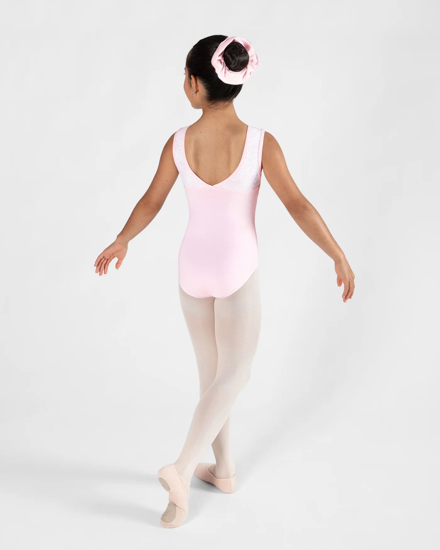 Energetiks Hannah Lace Leotard - Candy Pink - Child