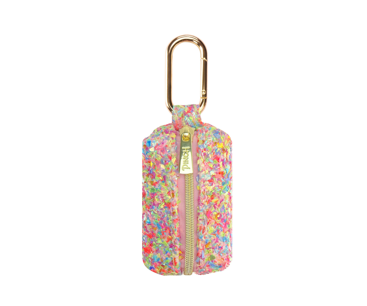 Glitter Minimergency Charm | Neon Multi, Bag Charm, Purse