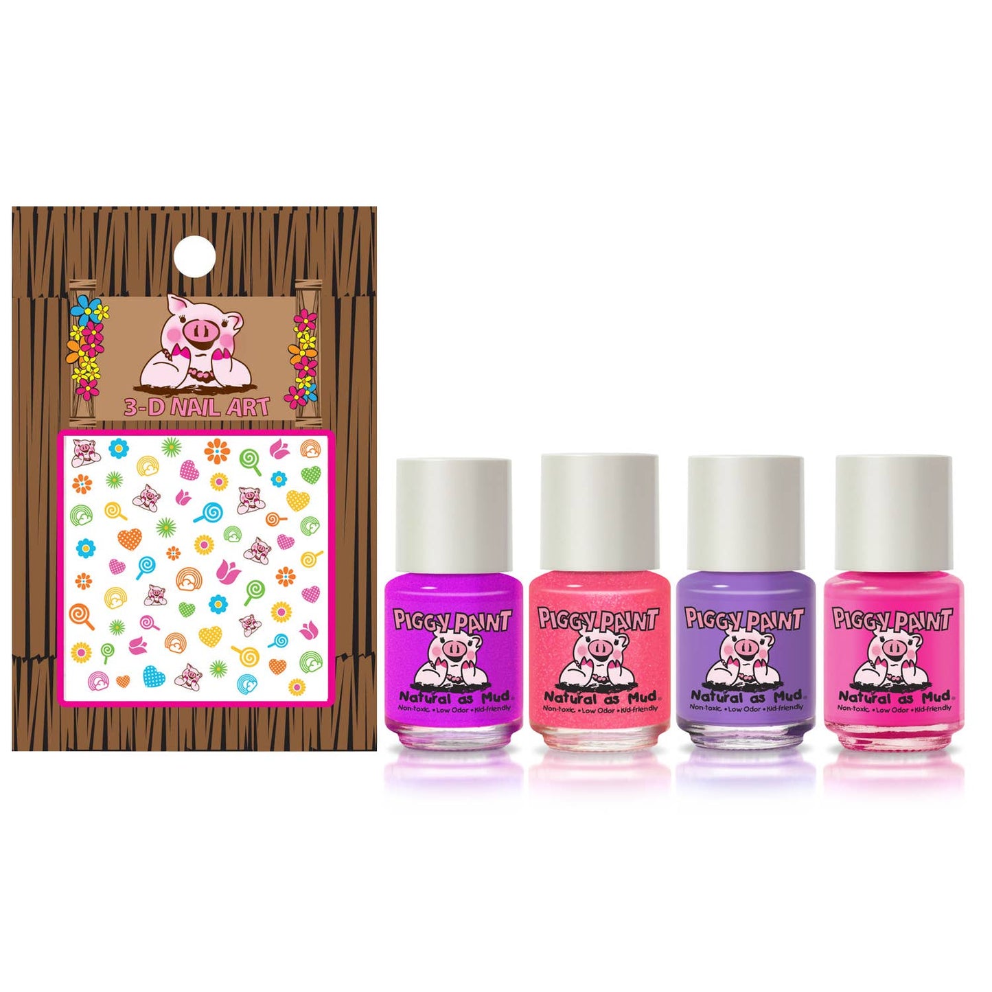 Swirls And Twirls Polish Sets Non-Toxic Kids Nail Polish