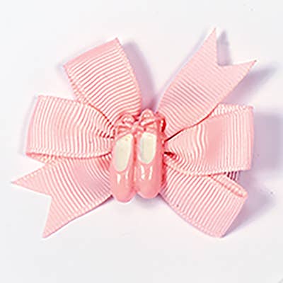 3915 Pinwheel Bow w Ballet Shoes