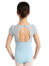 Capezio Puff Sleeve Back Keyhole Leotard - Child (11311C)
