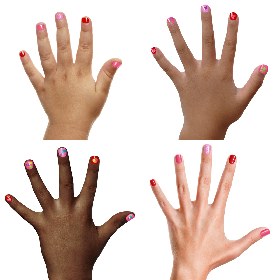 All the Heart Eyes Polish Set Non-Toxic Kids Nail Polish