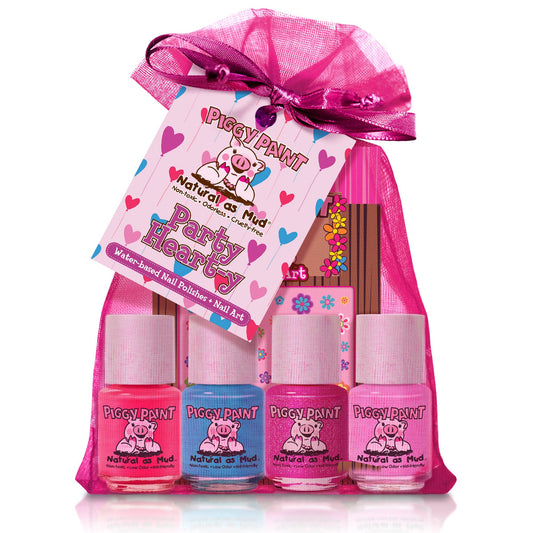 Party Heart-y Gift Set Non-Toxic Kids Nail Polish