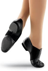 Capezio Slip-On Black Jazz Shoes (EJ2)
