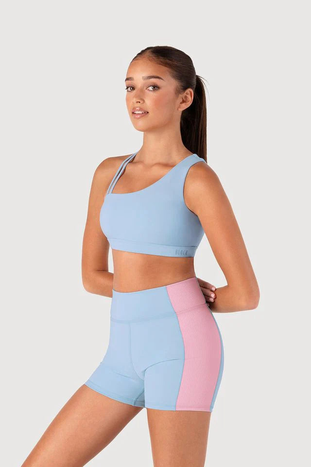 Bloch Girls Arch Contrast Rib Short