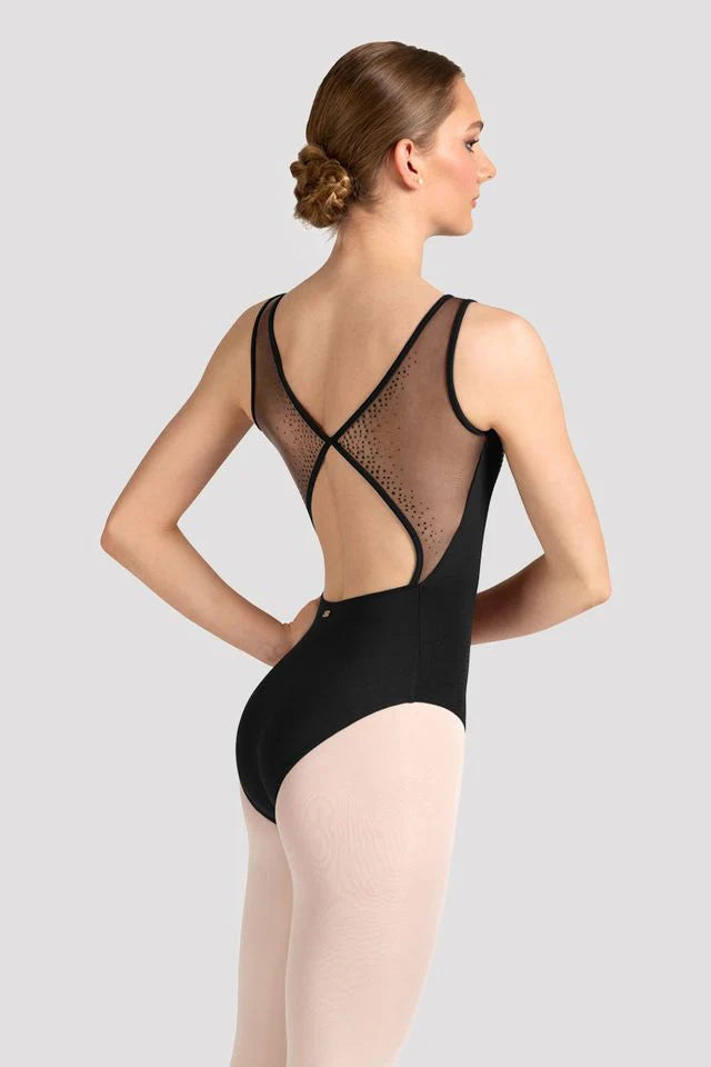 Bloch Mirella Celeste Boat Neck Printed Leotard