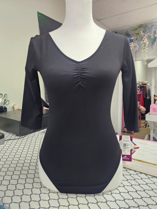 Motionwear Black Leotard - Adult