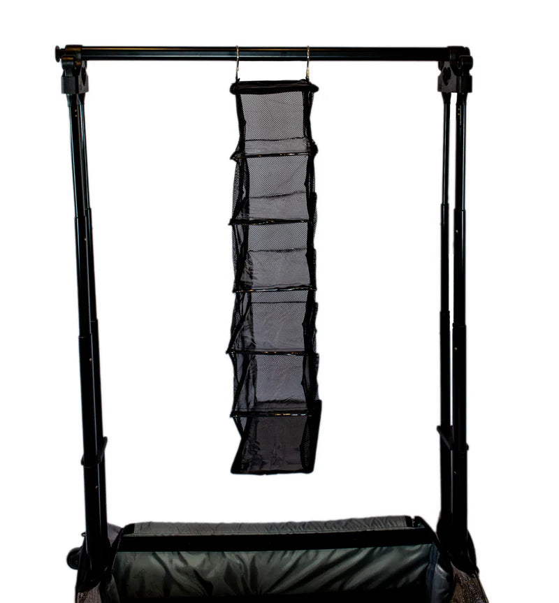 Glam'r Gear 6-Shelf Transparent Hanging Shoe/Accessory Organizer