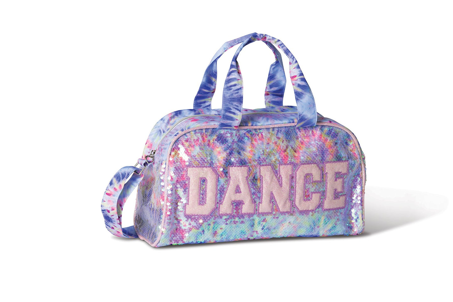 Groovy Sparkle Tie-Dye Duffle Bag